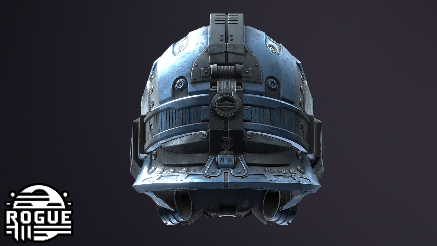 Clayton Carmine Gears Of War Helmet STL File