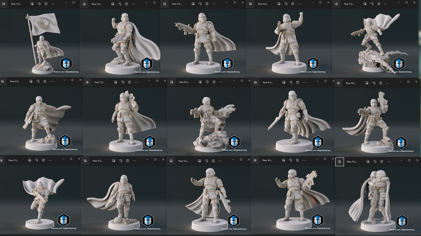 Helldivers Table Top Minitures