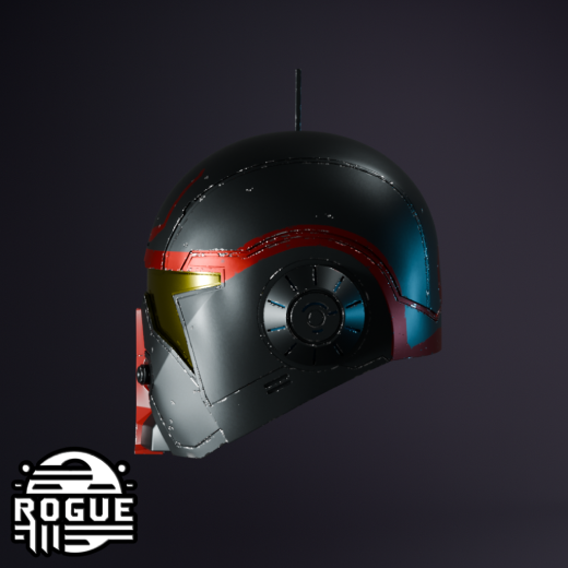 Shae Vizla Mandalorian Helmet STL File