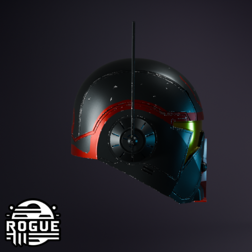 Shae Vizla Mandalorian Helmet STL File