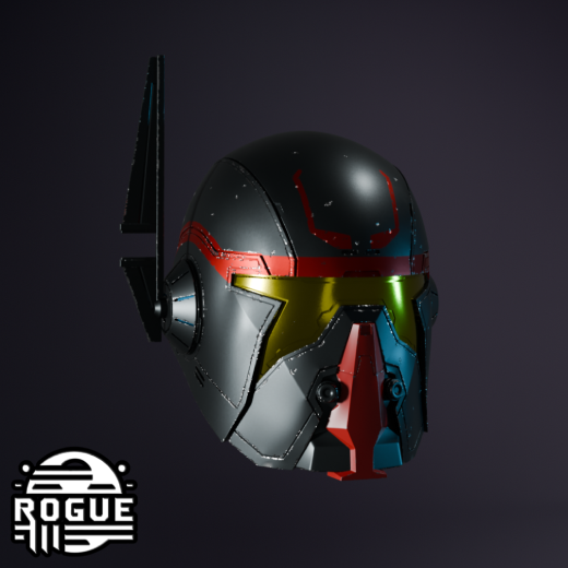 Shae Vizla Mandalorian Helmet STL File