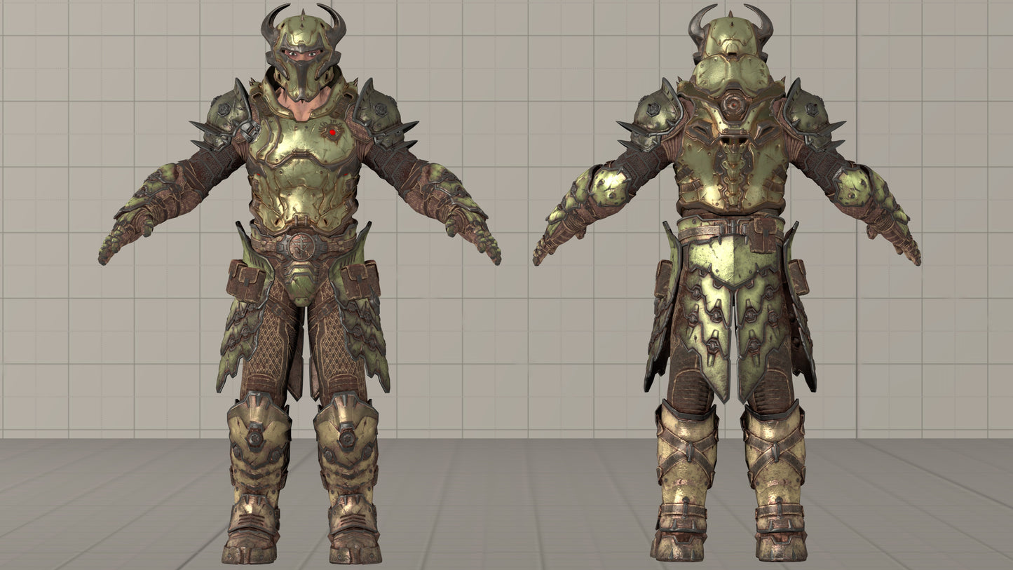 Doom Slayer Armor Comission