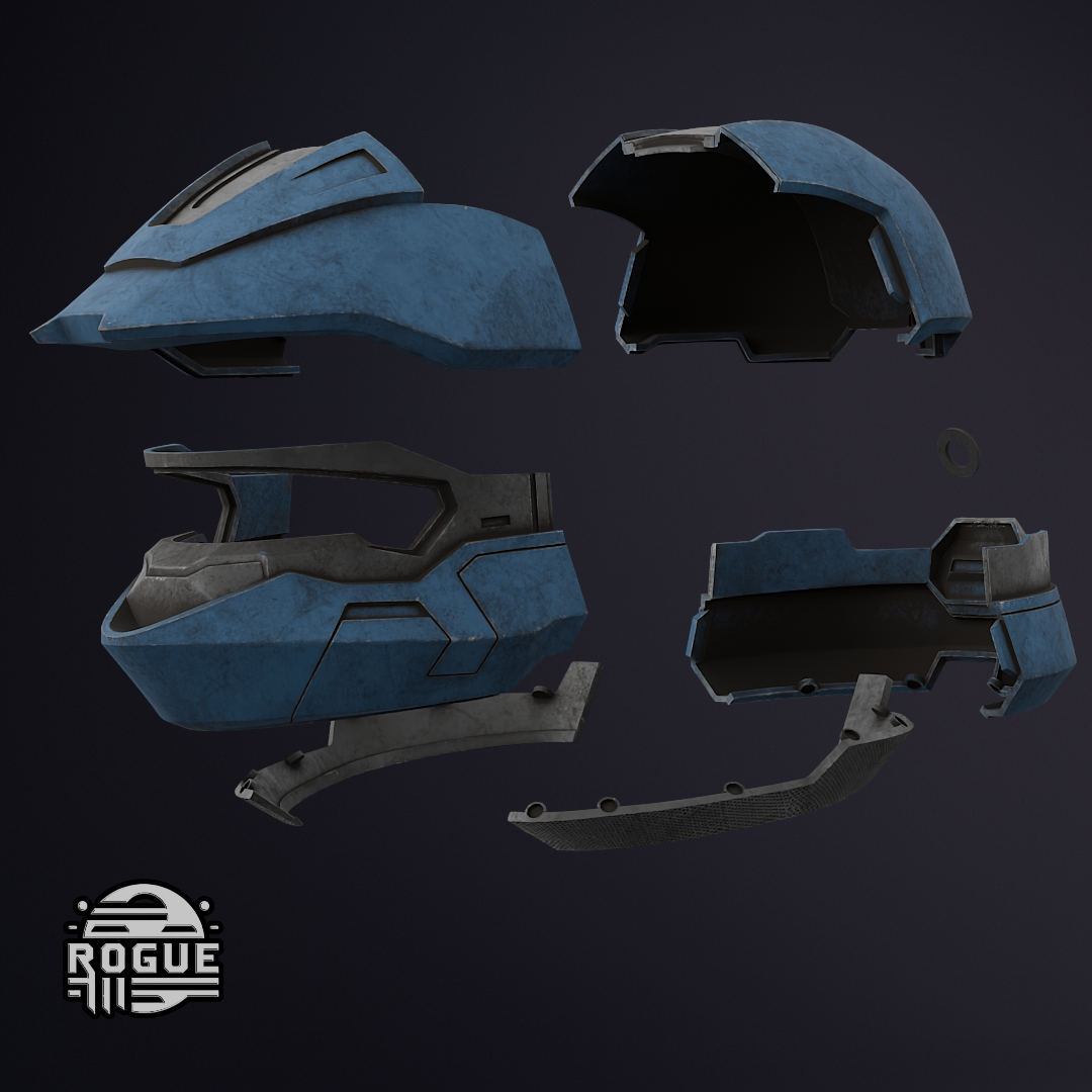 Halo Infinite Scout GEN 1 Helmet STL File
