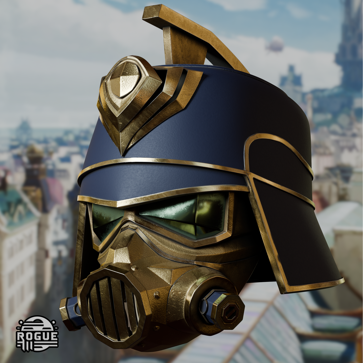 Arcane Enforcer Helmet STL File