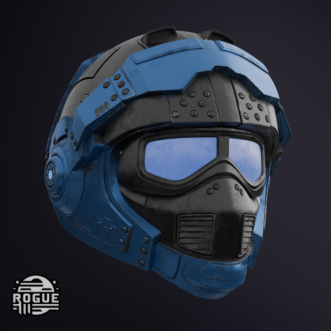 Benjamin Carmine Gears Of War Helmet STL File