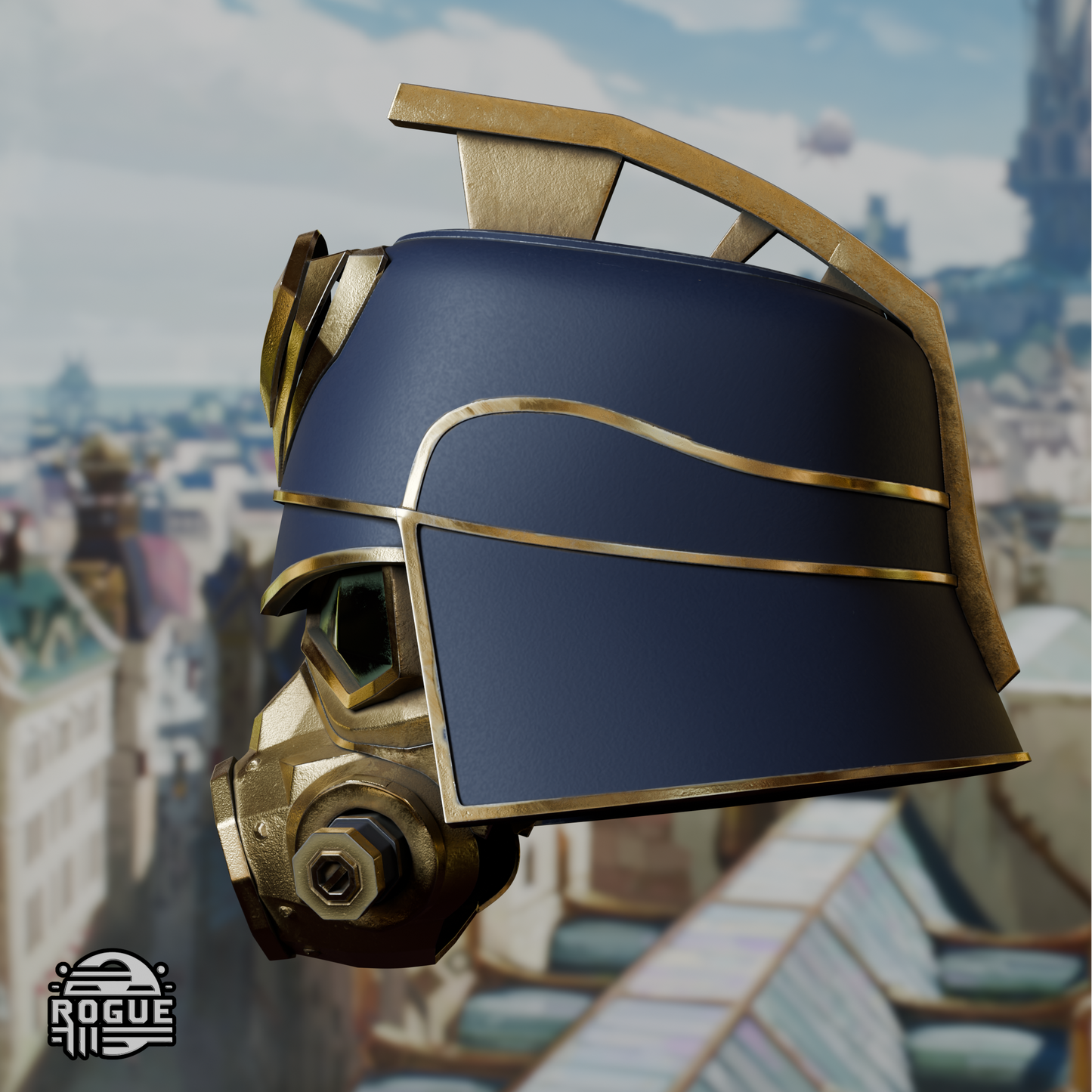 Arcane Enforcer Helmet STL File