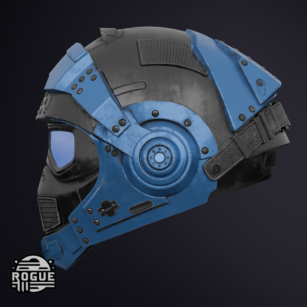 Benjamin Carmine Gears Of War Helmet STL File