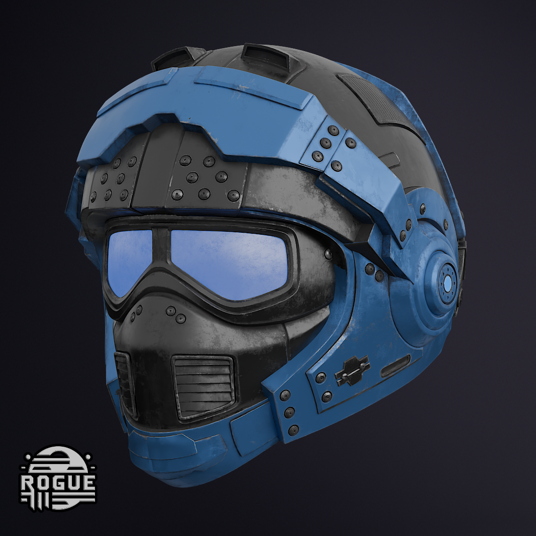 Benjamin Carmine Gears Of War Helmet STL File
