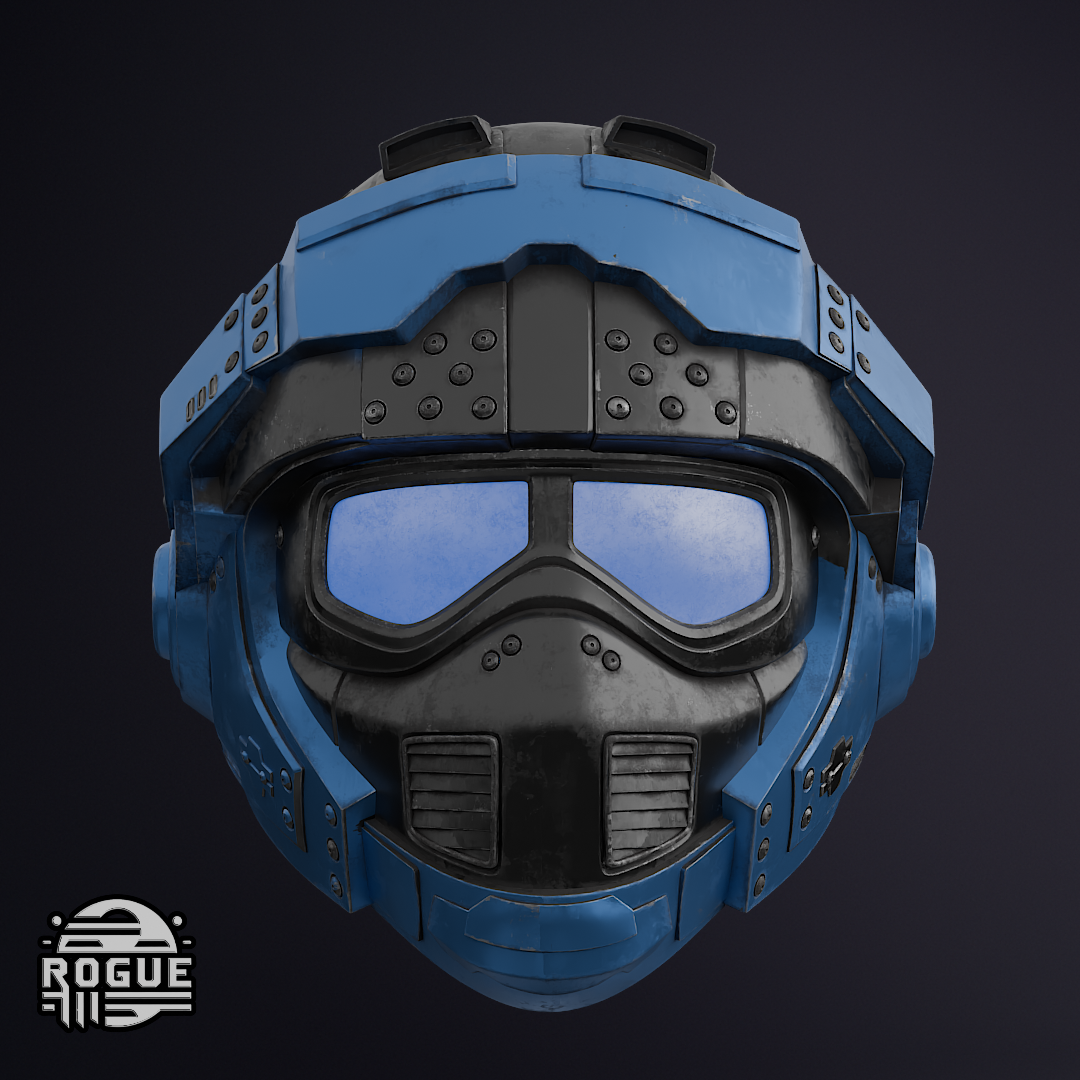 Benjamin Carmine Gears Of War Helmet STL File