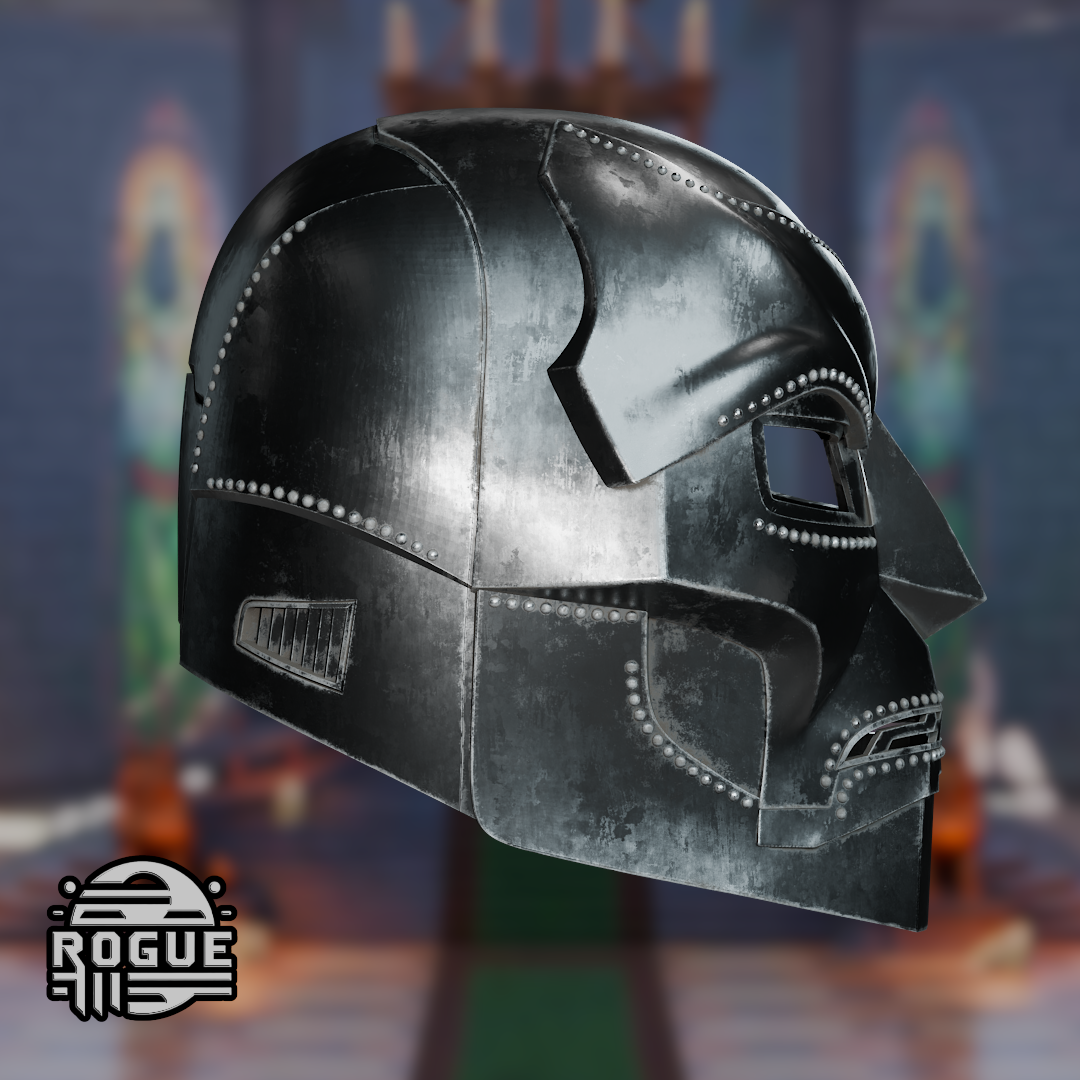 Dr Doom RDJ Helmet STL File